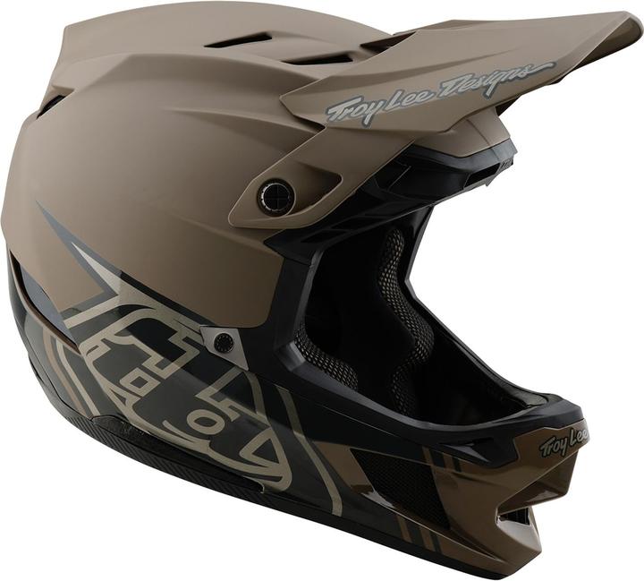 Actual product image Troy Lee Designs D4 Composite MIPS Helmet, Stealth, caper, M | 57-58cm (57 - 58 cm)