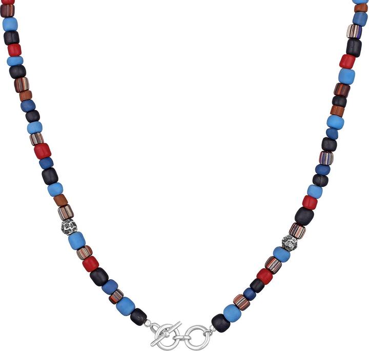 Kuzzoi Boho (Glas, 925er Sterling Silber, Edelstahl, Keine Perle, 50 cm)