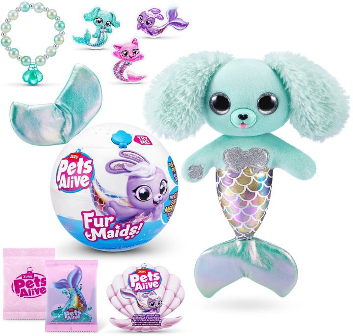 Produktbild Zuru PETS ALIVE-FURMAIDS-PLUSH,S1,SHRINK WRAP,6PC (30 cm)