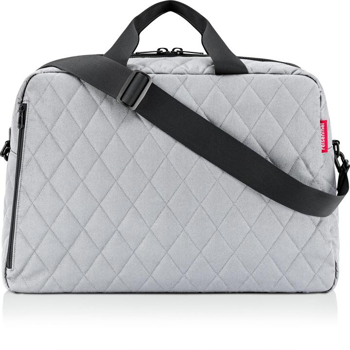 reisenthel Reisetasche Duffelbag M Rhombus 38 l, Hellgrau (38 l)