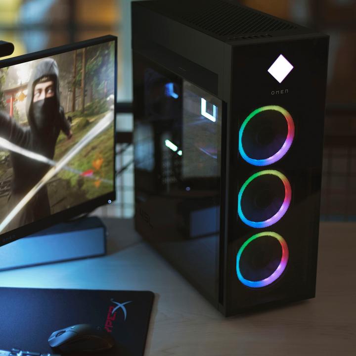 Actual product image HP Omen GT22-0630nz RTX 3070 Ti (AMD Ryzen 7 5800X, 32 GB, 2000 GB, GeForce RTX 3070 Ti)
