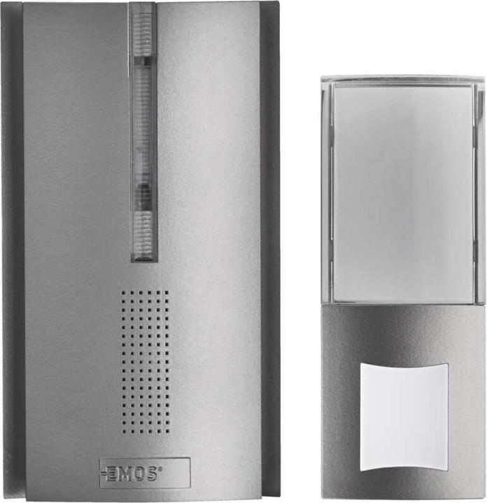 Immagine prodotto Emos Campanello senza fili P5763 per 3x AA, estensione del segnale (Funk)