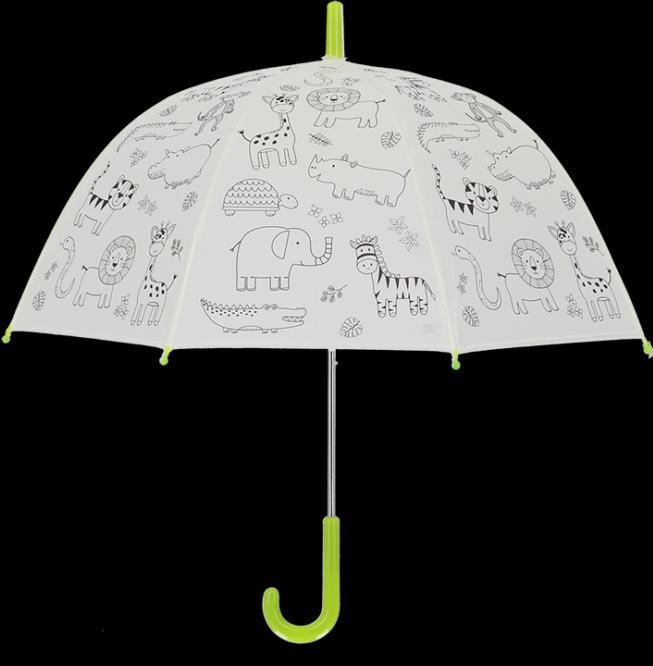 Image du produit Esschert Design Parapluie à colorier "Jungle
