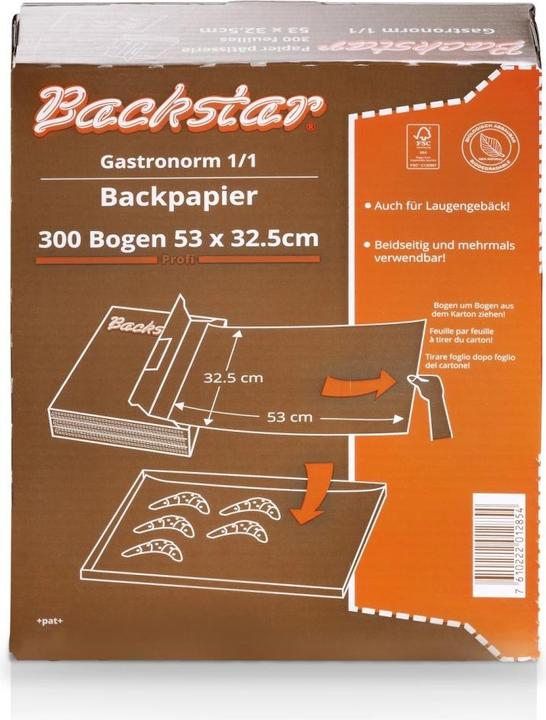 Backstar Profi Bogen 300x GN 1/1 (53 x 32.5 cm)