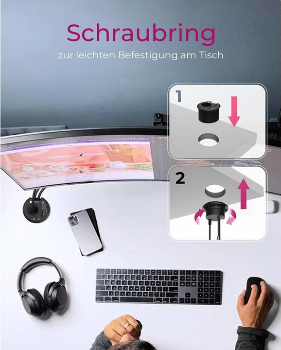 Produktbild Icy Box IB-HUB1430-CR (USB-C, 3 Ports)