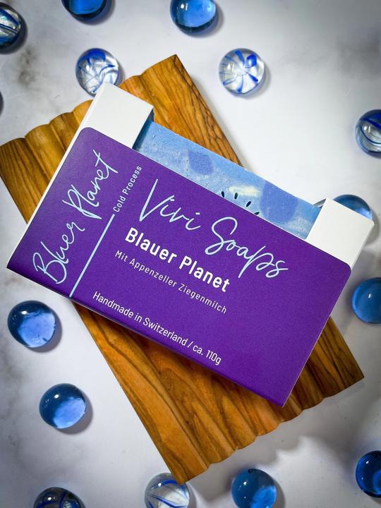 Immagine prodotto Vivi Soaps Sapone al latte di capra Blue Planet (Sapone duro)