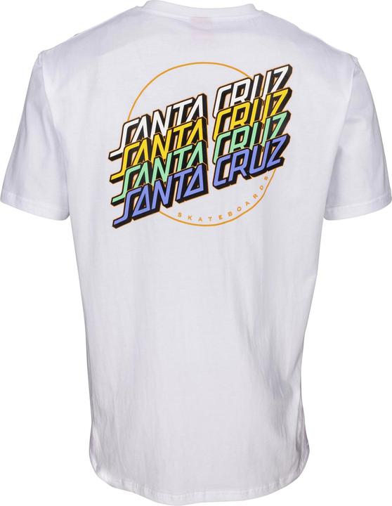 Actual product image Santa Cruz Multi Strip T-Shirt (M)