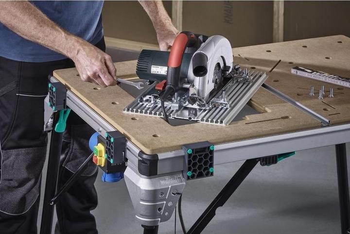 Image du produit wolfcraft wolfcraft 1 Maschinenplatte + Befestigung f. 6918 (Métal)