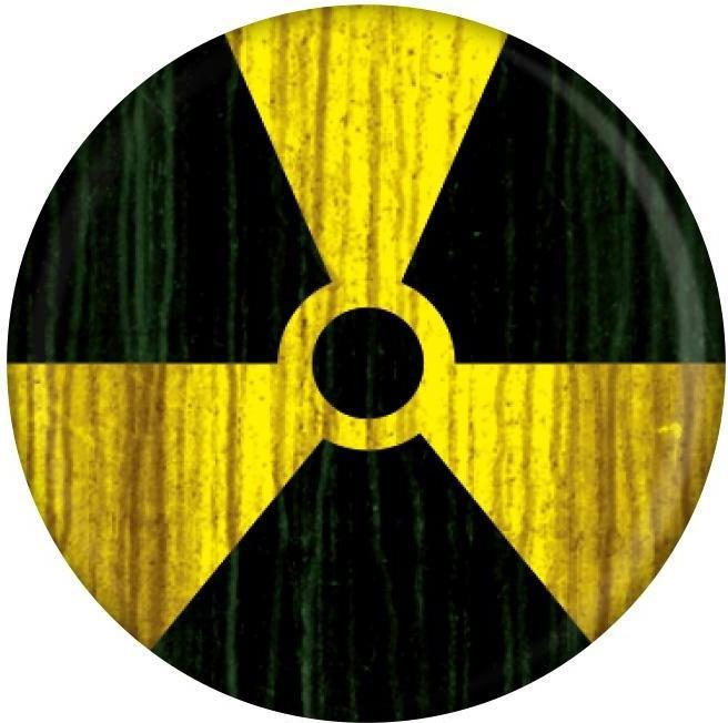 Produktbild Grindstore Radioaktiv Abzeichen Blech