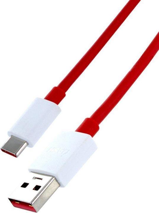 Produktbild OnePlus Kabel original Kabel USB A auf Typ C 4A D301 1 m rot lose (1 m, USB 3.2 Gen 1)