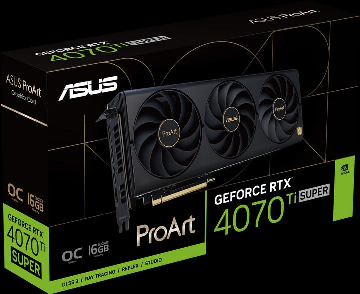 Produktbild ASUS ProArt GeForce RTX 4070 Ti SUPER OC (16 GB)