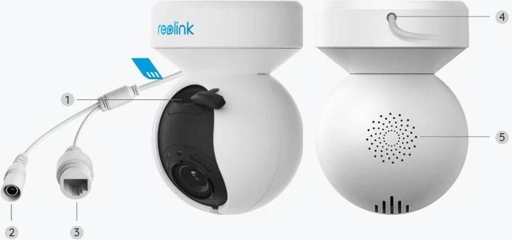 Actual product image Reolink E Series E560P PoE Cam (3840 x 2160 pixels)