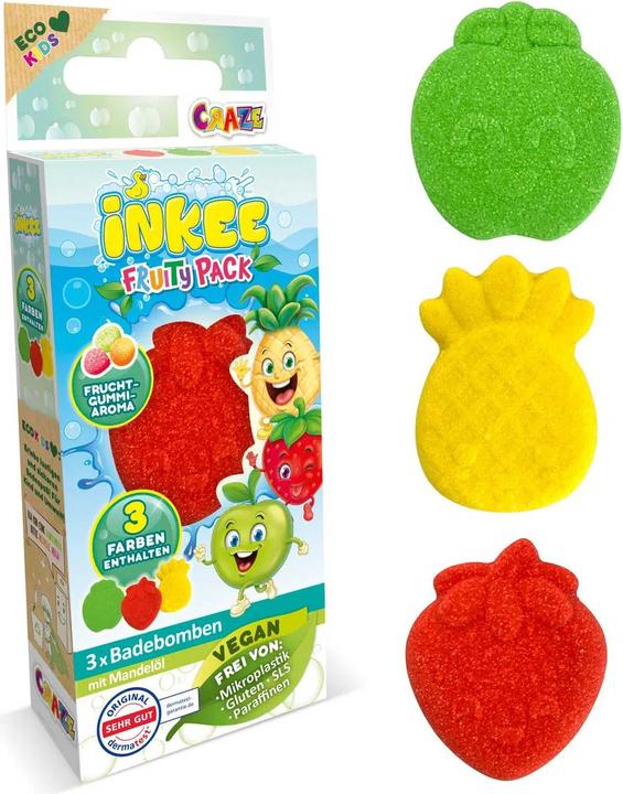 Actual product image Craze Mini Fruit Pack (Bath bombs)