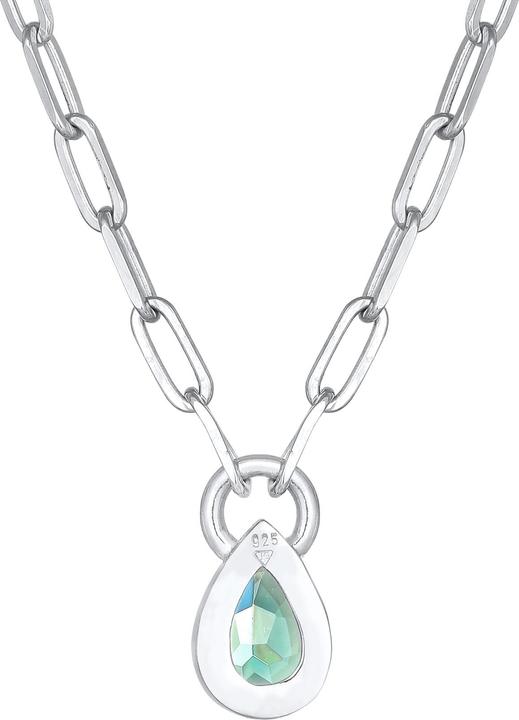 Immagine prodotto Elli Collana di pietre preziose, gocce (Quarzo, Argento 925, 45 cm)