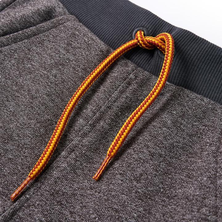 Actual product image VidaXL Children's tracksuit bottoms dark grey melange 128,Material: 80 (128)