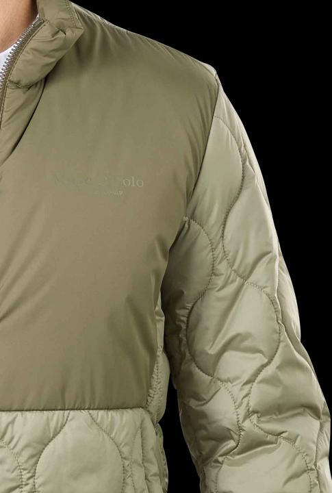 Actual product image Marc O'Polo Onion Quilt Jacket Stand-Up Collar Asher Green (S)