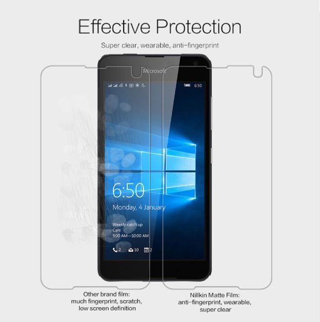 Image du produit Nillkin Série Matte (1 pièce(s), Microsoft Lumia 650)