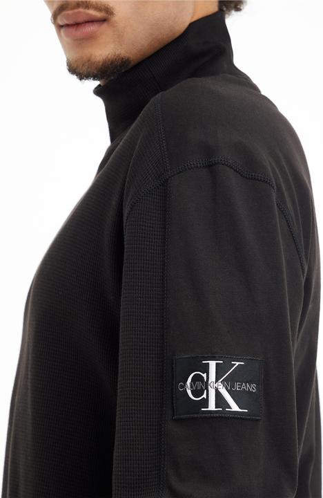 Immagine prodotto Calvin Klein Jeans Badge Waffle Blocking Mock Neck - M (M)
