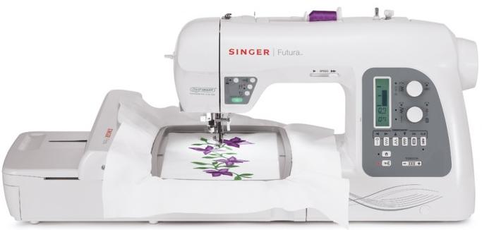 Image du produit Singer Futura XL-580, unité de broderie incluse