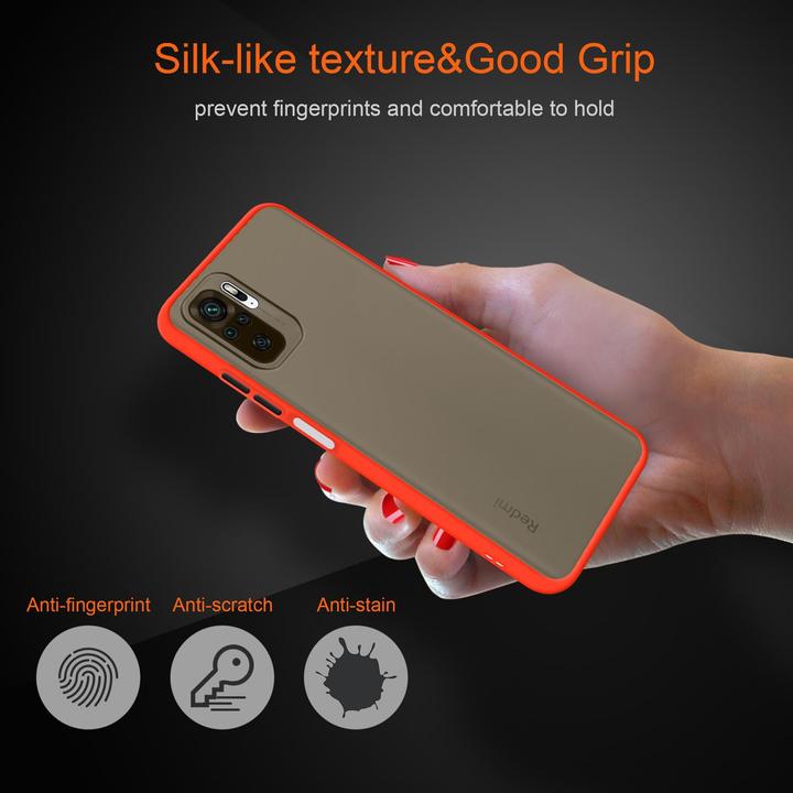 Image du produit Cadorabo Couverture mate hybride (Xiaomi Redmi Note 10)