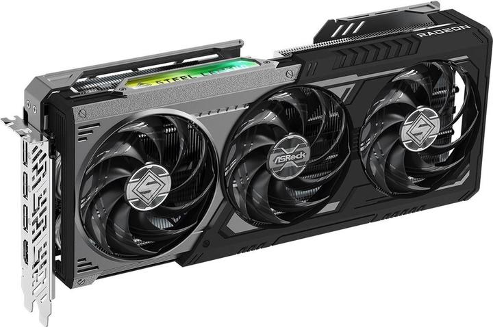 Produktbild AsRock Radeon RX 9070 XT Steel Legend Dark (16 GB)