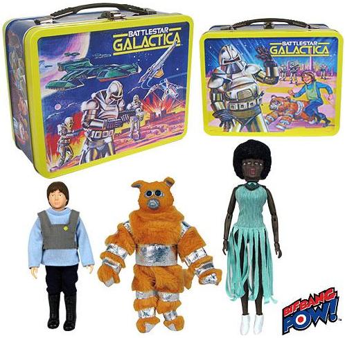Produktbild Bif Bang Pow! Kampfstern Galactica Retro mit Lunchbox Set SD
