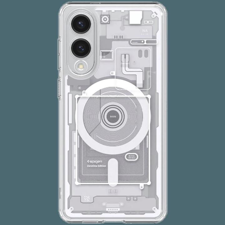 Actual product image Spigen - Ultra Hybrid Zero One MagSafe - Samsung Galaxy S25 Edge - White (Samsung Galaxy S25 Edge)