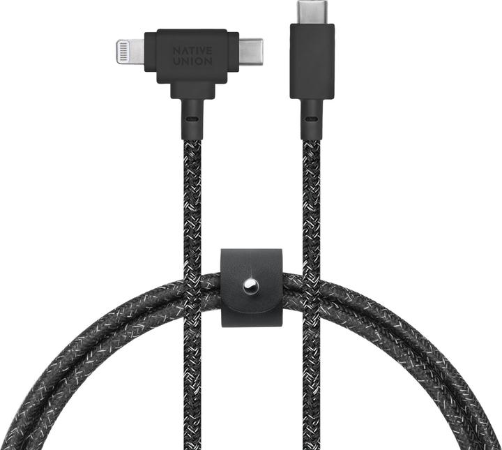 Actual product image Native Union Belt Cable Duo (1.50 m, USB 3.0, 60 W)