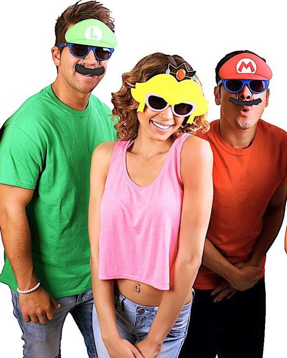 Actual product image DC Comics Partybrille Prinzessin Peach