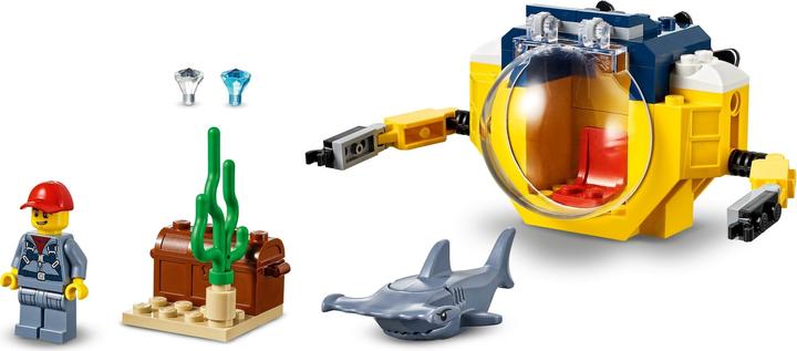 Actual product image LEGO Mini submarine for marine researchers (60263, LEGO City)