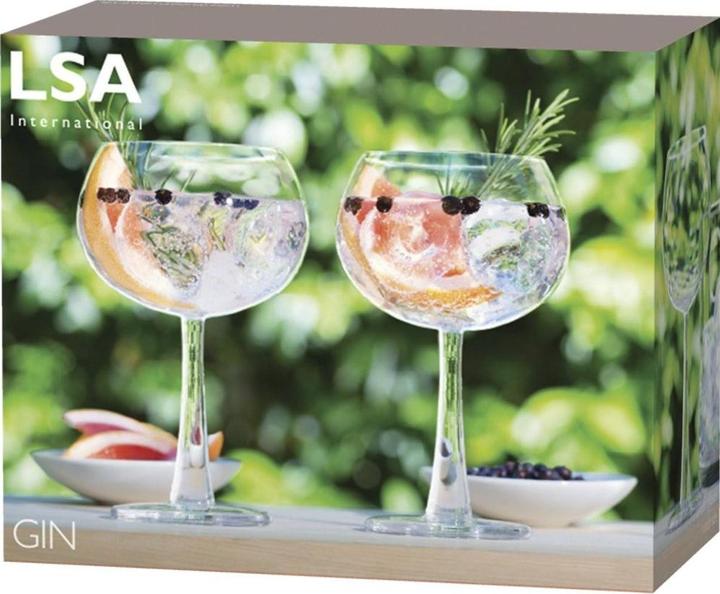 Actual product image LSA Gin Balloon Glass 420ml - Clear x 2 (4.20 dl, 2 x, Gin glasses)