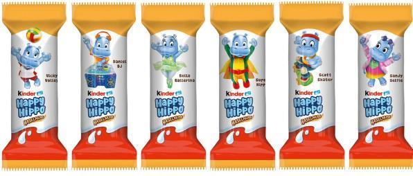Actual product image Kinder Happy Hippo 5 x 20,7g (103 g)
