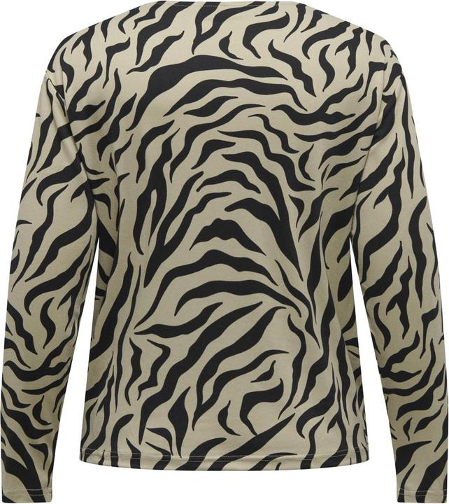 Image du produit Only Coupe normale Col rond Curve Volume des manches Top (M)