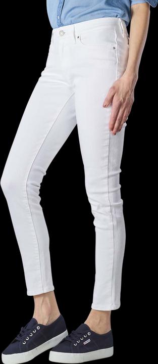 Actual product image Levis 711 Jeans Skinny Fit soft clean white (24)