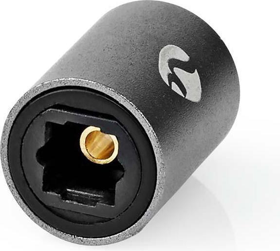 Productafbeelding Nedis Optische audio-adapter TosLink-aansluiting Aluminium Grijs Antraciet