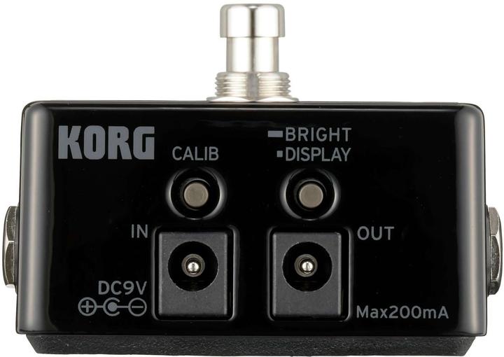Actual product image Korg Tuner, Pedal, Pitchblack X, black