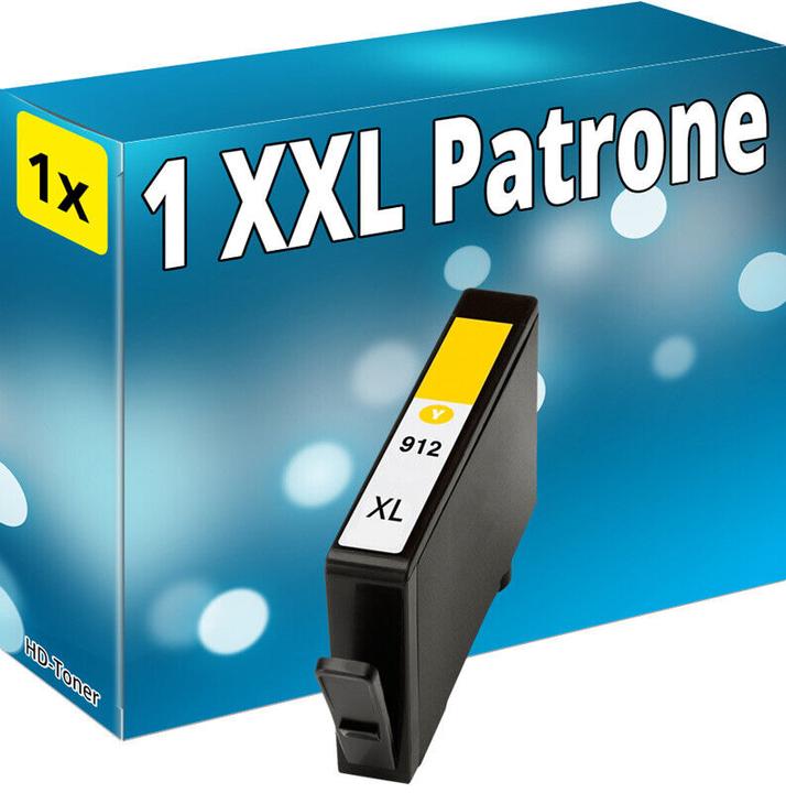 Actual product image Druckfuxx TINTE PATRONEN für HP 912 XL OfficeJet 8012 8014 8015 Pro 8022 8023 80
