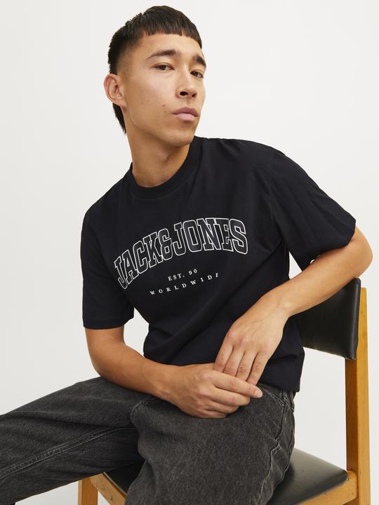Actual product image Jack & Jones Jjecaleb Varsity Tee Ss O-Neck Noos (L)