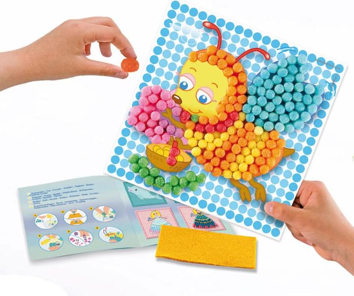 Produktbild PlayMais Mosaikkarten zum Dekorieren von Insekten