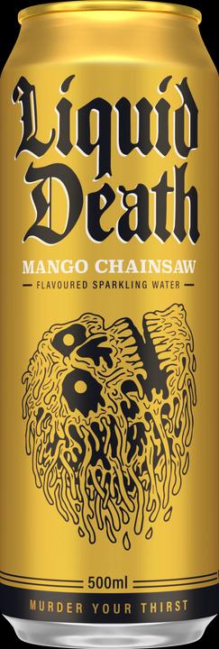 Produktbild Liquid Death Mango Chainsaw (12 x 50 cl)