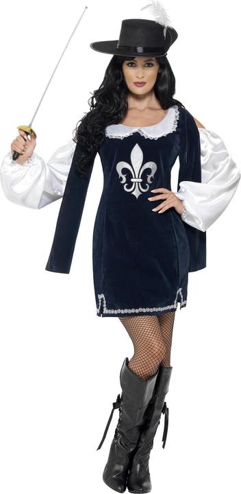 Produktbild Smiffys Musketier Damen Kostüm (M)