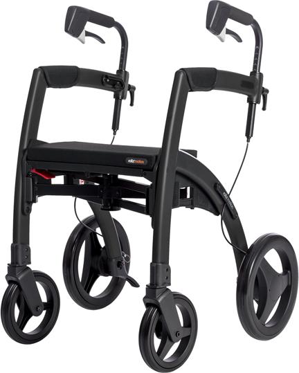 Image du produit Promefa Déambulateur/fauteuil roulant Rollz Motion² 3-en-1 Porte-canne (2-dans-1)