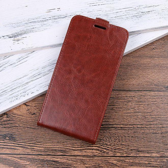 Produktbild MU Classic Crazy Horse Leder Flipcase Series (Nokia 5.1 Plus)