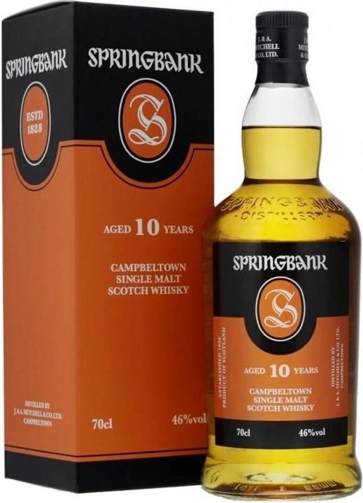 Produktbild Springbank 10 Years (Single Malt, Scotch Whisky, 1 x 70 cl)
