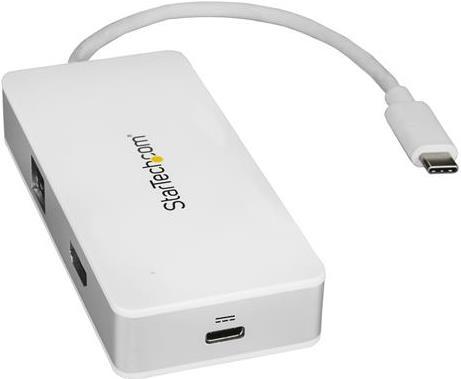 Actual product image StarTech USB C Multiport Adapter - 4K HDMI - SD/SDHC/SDXC Slot - Power Supply - USB-C to USB Adapter -... (Docking port (proprietary), 1 Ports)