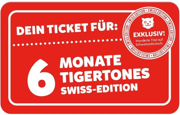 Immagine prodotto Tigermedia tigertones - Biglietto 6 mesi Swiss-Edition (Tedesco)