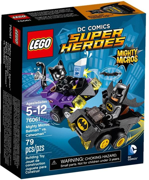 Image du produit LEGO DC Comics Super Heroes Mighty Micros : Batman contre Catwoman (76061, LEGO DC)