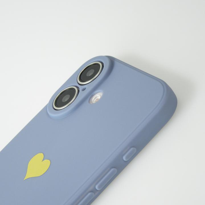 Image du produit PhoneLook Coque Silicone Mat Coeur doré (Apple iPhone 16 Plus)