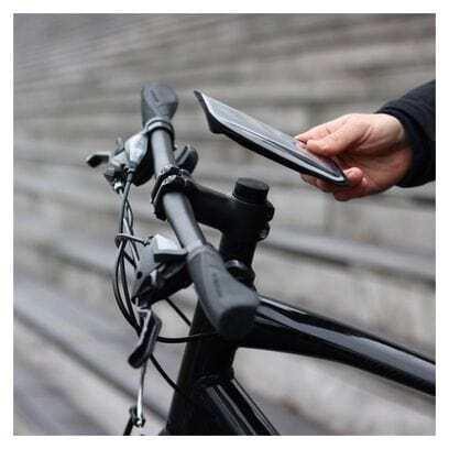 Image du produit Shapeheart Support de téléphone pour fourche de vélo avec étui magnétique amovible