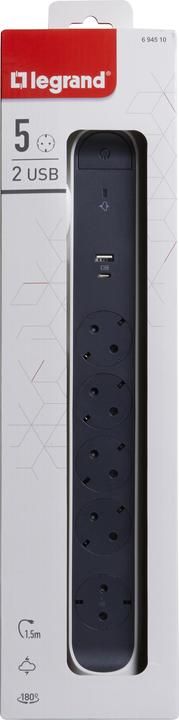 Image du produit Legrand 694510 (5 x, CEE7, CEE 7/3, 1.50 m)